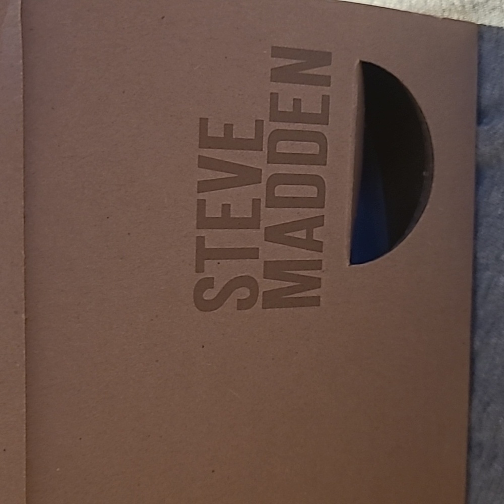 Steve Madden Stelvio Black Leather Boots (Mens) - Picture 4 of 4
